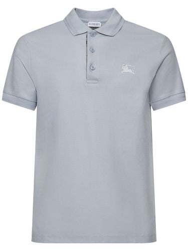 Eddie Ekd Cotton Polo - BURBERRY - Modalova