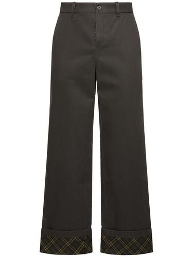 Pantaloni Relaxed Fit - BURBERRY - Modalova