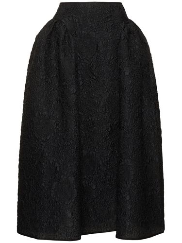 Fabiola Borage Cloqué Midi Skirt - CECILIE BAHNSEN - Modalova