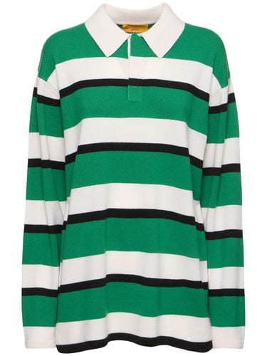 Striped Cashmere Rugby Polo - GUEST IN RESIDENCE - Modalova