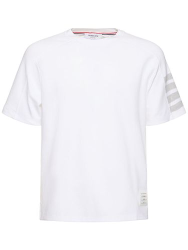 Camiseta De Algodón Jersey - THOM BROWNE - Modalova