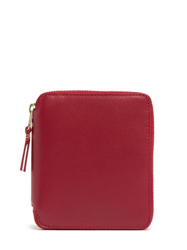 Cartera De Piel Con Cremallera - COMME DES GARÇONS WALLET - Modalova