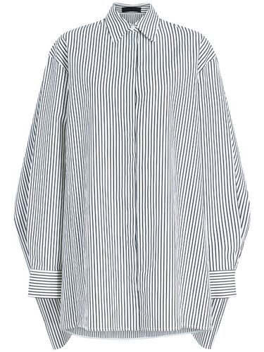 Isla Poplin Mini Shirt Dress - PROENZA SCHOULER - Modalova