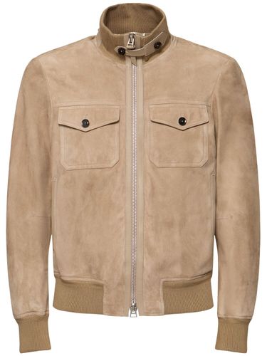 Chaqueta Bomber De Ante - TOM FORD - Modalova