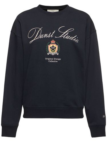 Sudadera De Algodón Con Logo - DUNST - Modalova