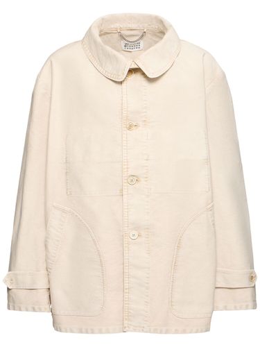 Chaqueta Casual De Algodón - MAISON MARGIELA - Modalova