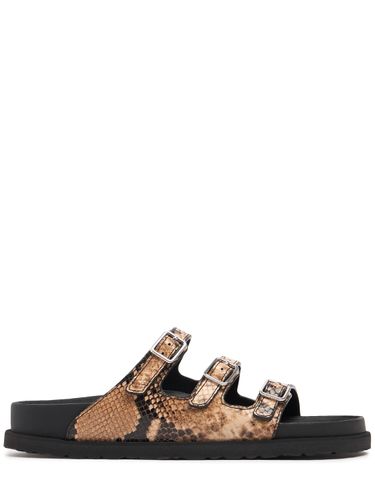 Florida Python Print Leather Sandals - BIRKENSTOCK 1774 - Modalova