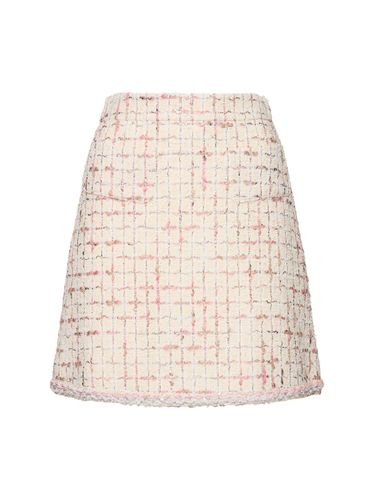 Bouclé Mini Skirt - GIAMBATTISTA VALLI - Modalova