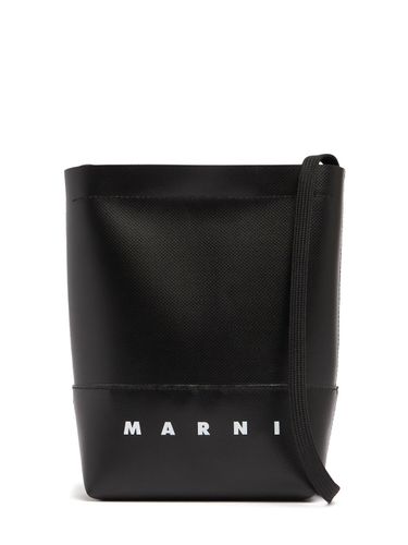 Bolso Bandolera De Tpu Con Logo - MARNI - Modalova