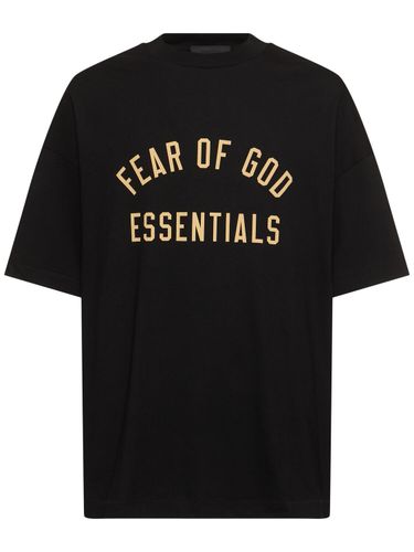 Camiseta De Algodón Jersey - FEAR OF GOD ESSENTIALS - Modalova