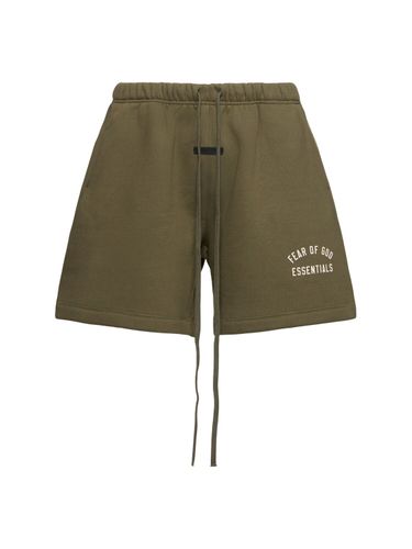 Shorts De Soccer De Algodón - FEAR OF GOD ESSENTIALS - Modalova