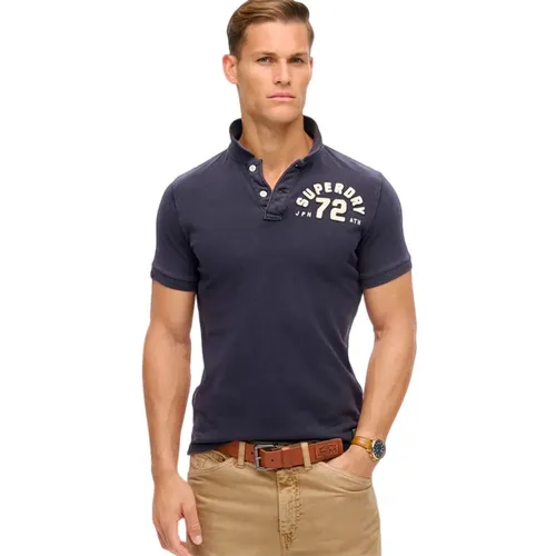 Polo Vintage Athletic Navy - Superdry - Modalova
