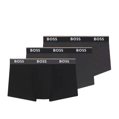 Boxer Boss Pack x3 Power Homme Noir - Boss - Modalova