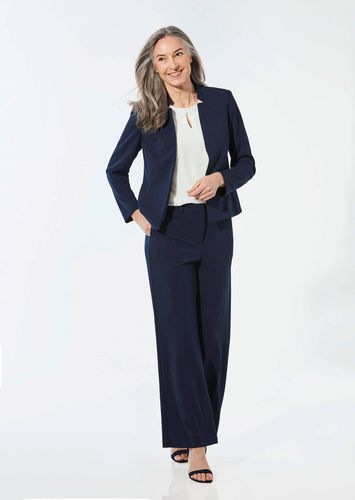 Blazer mit Stehkragen - marine - Gr. 24 von - Goldner Fashion - Modalova