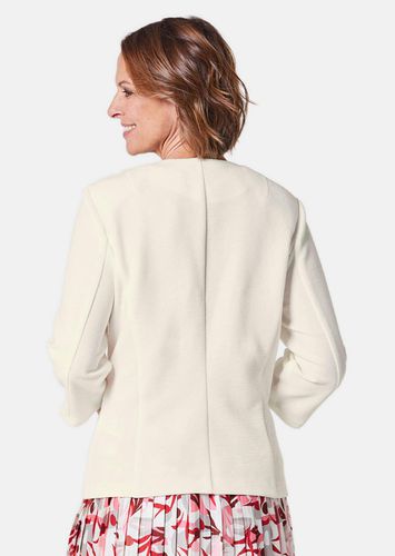 Bequeme Kleiderjacke mit Struktur - cremeweiß - Gr. 19 von - Goldner Fashion - Modalova