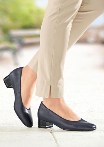 Pumps in klassischem Look - dunkelblau - Gr. 37 von - Goldner Fashion - Modalova