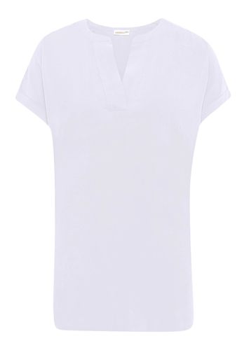 Glänzende Edel-Bluse - weiß - Gr. 22 von - Goldner Fashion - Modalova