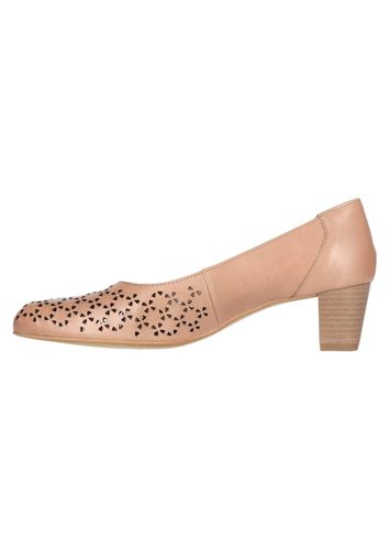 Pumps mit modischer Lochung - beige - Gr. 3,5 von - Goldner Fashion - Modalova