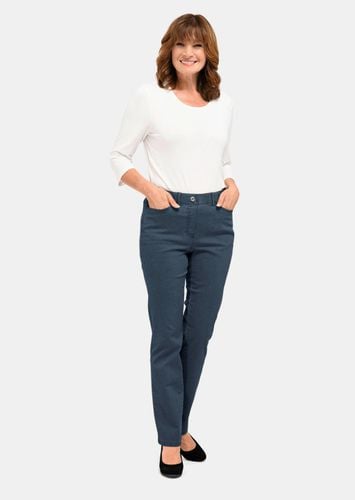 Klassische Jeansschlupfhose MARTHA - marine - Gr. 195 von - Goldner Fashion - Modalova