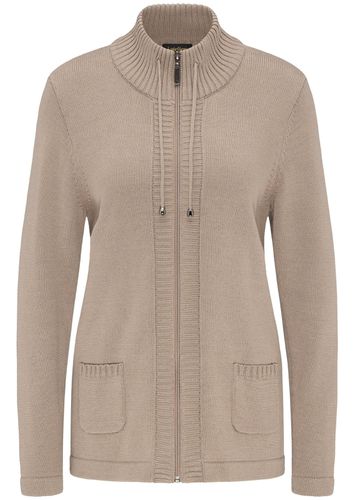 Sportliche Strickjacke - taupe - Gr. 23 von - Goldner Fashion - Modalova