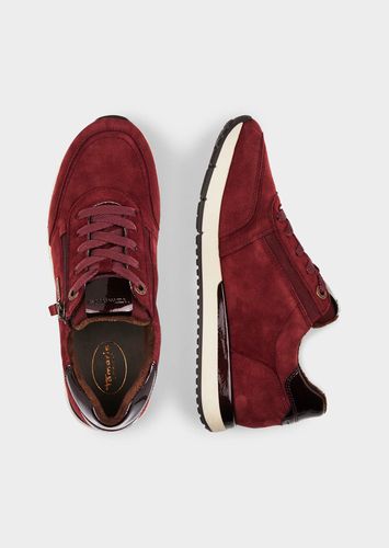 Sneaker mit komfortablem Reißverschluss - bordeaux - Gr. 36 von - Goldner Fashion - Modalova