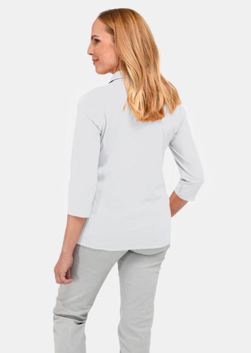 Trageangenehmes Poloshirt aus hochwertiger Micro-Modal Qualität - weiß - Gr. 22 von - Goldner Fashion - Modalova