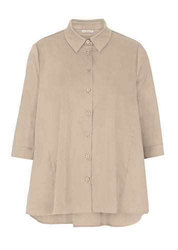 Elegante Bluse in trageangenehmer Qualität - beige - Gr. 19 von - Goldner Fashion - Modalova