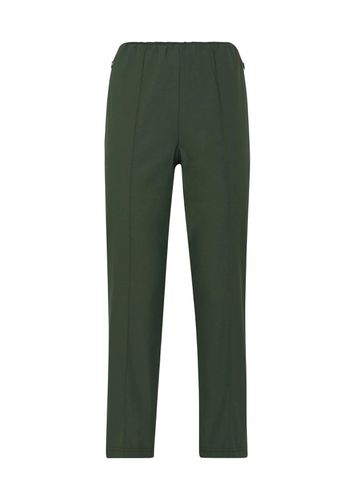 Moderne Hose mit streckenden Biesen - khaki - Gr. 25 von - Goldner Fashion - Modalova