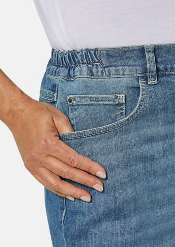 Angenehme Jeanshose mit modischem Saumabschluss - - Gr. 21 von - Goldner Fashion - Modalova