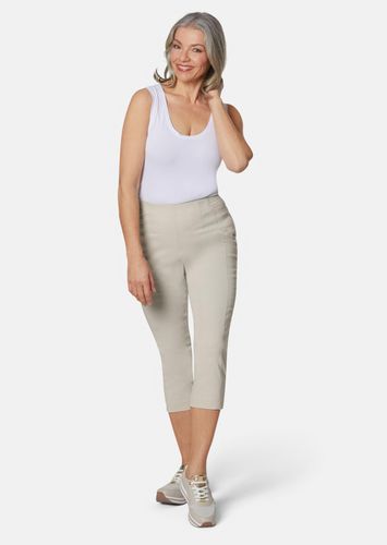 Super-Stretch-Schlupfhose Louisa - beige - Gr. 27 von - Goldner Fashion - Modalova