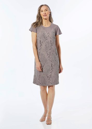 Kleid aus sommerlicher Spitze - taupe - Gr. 24 von - Goldner Fashion - Modalova