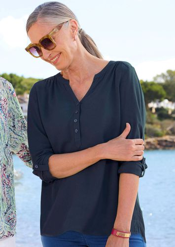 Bluse - marine - Gr. 19 von - Goldner Fashion - Modalova