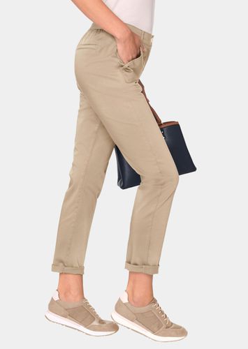 Chino-Hose - beige - Gr. 245 von - Goldner Fashion - Modalova