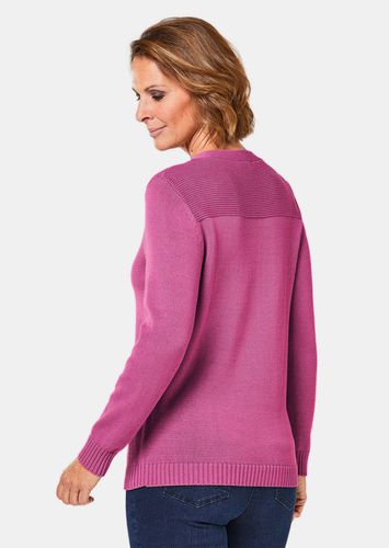 V-Pullover mit Schmuckelement - Gr. 19 von - Goldner Fashion - Modalova