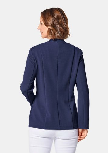 Blazer in leicht elastischer Qualität - marine - Gr. 19 von - Goldner Fashion - Modalova