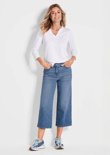 Bequeme Culotte in verkürzter Länge - hellblau - Gr. 19 von - Goldner Fashion - Modalova