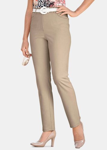 Atmungsaktive Duo Care-fresh Hose Anna - beige - Gr. 195 von - Goldner Fashion - Modalova