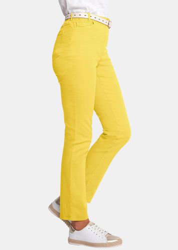 Hose Carla in jeanstypischer Form und trendstarker Farbe - honig - Gr. 21 von - Goldner Fashion - Modalova