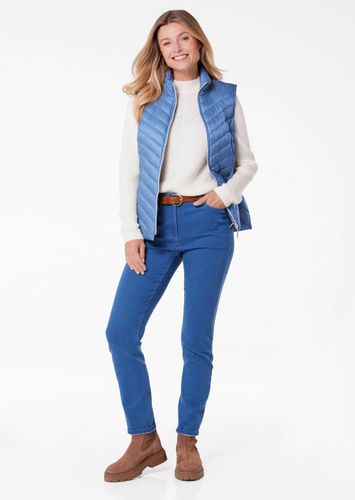 Figurschmeichelnde Weste mit leichter Wattierung - Gr. 19 von - Goldner Fashion - Modalova