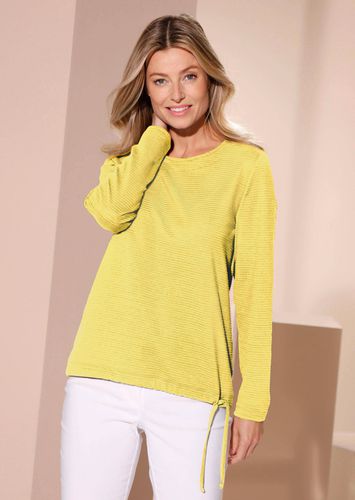 Langes Sweatshirt in Two-in-One-Optik - honig - Gr. 19 von - Goldner Fashion - Modalova