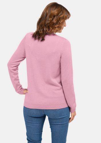 Temperaturausgleichender Pullover aus Merinowolle - rosé - Gr. 19 von - Goldner Fashion - Modalova