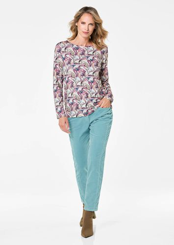 Shirt - mint / gemustert - Gr. 22 von - Goldner Fashion - Modalova