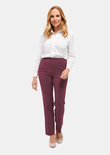 Edle Professlan-Schlupfhose MARTHA - bordeaux - Gr. 195 von - Goldner Fashion - Modalova