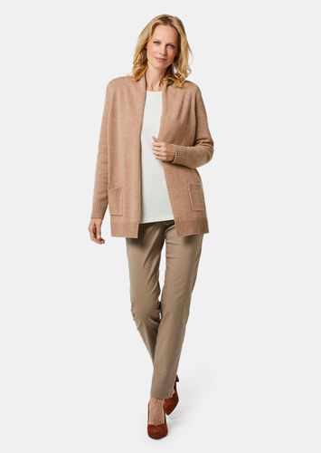 Strickjacke aus Merinowolle - beige - Gr. 19 von - Goldner Fashion - Modalova