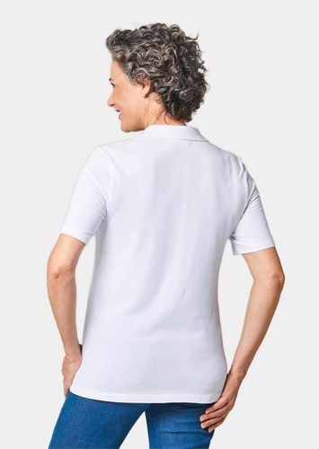 Poloshirt in hochwertiger Pikee-Qualität - weiß - Gr. 24 von - Goldner Fashion - Modalova