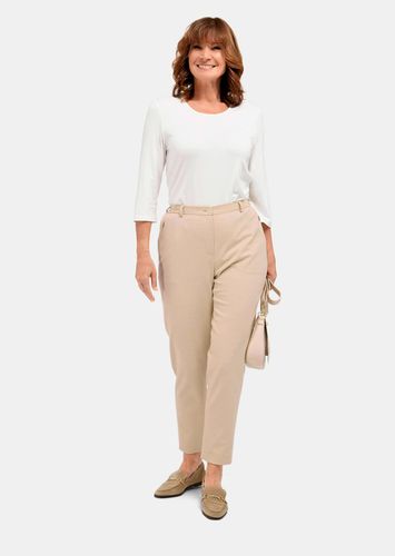 Trageangenehme Rippenhose - beige - Gr. 195 von - Goldner Fashion - Modalova