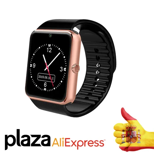 Smart Uhr Smartwatch Unotec Simone Smartwatch Bluetooth Gold Ton Rosa schrittzähler notificaciones musik player - AliExpress - Modalova