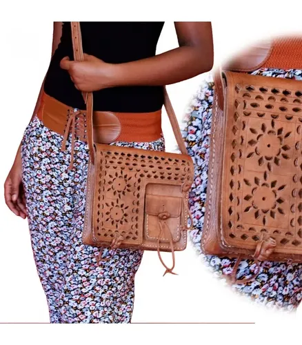 Handgefertigte Tasche Leder - Floral durchbrochene Design - 3 Taschen - AliExpress - Modalova