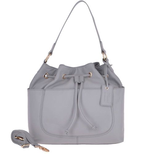 Ashwood Womens Medium Leather Bucket Bag Light 62455 - Ashwood Leather Handbags - Modalova