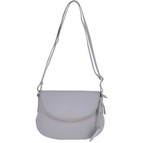 Ashwood Womens Zip Around Pocket Shoulder Bag Light Grey - Rihanna Grey NA - Ashwood Handbags - Modalova